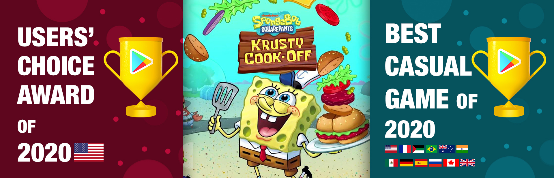 Krusty Cook Off Wins worldwide!